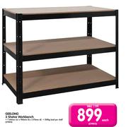 Geelong 3 Shelves Workbench