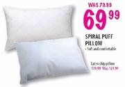 Spiral Puff Pillow