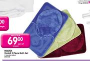 Waltex Vivaldi 3 Pieces Bath Set