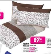 Sheraton Killian Grey Duvet Cover Single