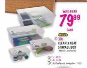 Adds Clearly Neat Storage Box 3.1 L