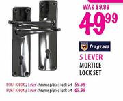 Fragram 5 Lever Mortice Lock Set