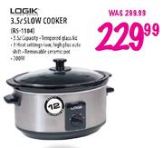 Logik Slow Cooker-3.5 Ltr (RS-1104)