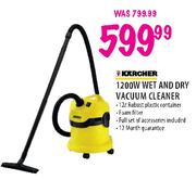 Karcher 1200W Wet and Dry Vacuum Cleaner
