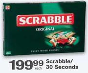Scrabble/30 Seconds-Each