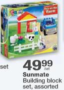 Sunmate Building Block Set, Assorted-Per Set
