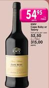 Kwv Cape Ruby Or Tawny-1 x 750ml