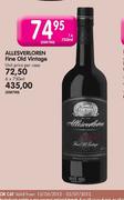 Allesverloren Fine Old Vintage-Unit Price Per Case 