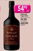 Boplaas Cape Ruby-Unit Price Per Case 