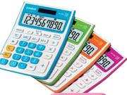 Casio Blue Calculator (MS10VC)