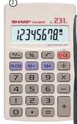 Sharp 8 Digit Large Basic Calculator