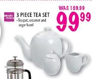 Simple Choice 3 Piece Tea Set