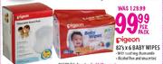 Pigeon Baby Wipes-82'sx6