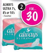 Always Ultra-7's,8's Or 10'sx2
