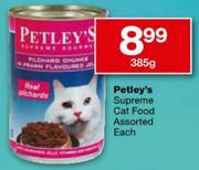 Petley's Supreme Cat Food Assorted-385Gm