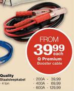 Q Premium Booster Cable-200A