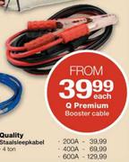 Q Premium Booster Cable-400A