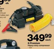 Q Premium Heavy-Duty Compressor-12V