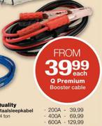 Q Premium Booster Cable Each-600A