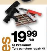 Q Premium Tyre Puncture Repair Kit-Per Kit