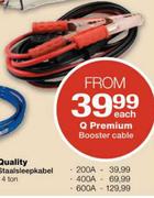 Q Premium Booster Cable-600A