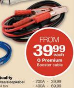 Q Premium Booster Cable Each-400A