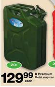 Q Premium Metal Jerry Can-20L