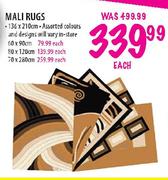 Mali Rugs 60 x 90cm-Each