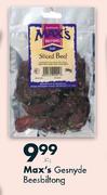 Max's Gesnyde Beesbiltong-50g