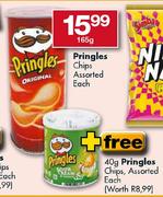 Pringles Chips Assorted-165g Each
