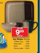 Lvy Stripe Side Plate-Each