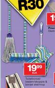 Toiletborsel/Besem/Skoppie & Borsel Stel/Mop-Elk