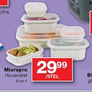Micropro Houerstel 5-in-1-Per Stel
