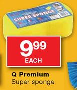 Q Premium Super Sponge-Each