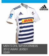 Adidas Men's DHL WP/Stormers 2012 Away Jersey