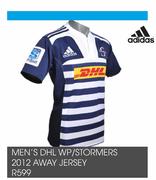 Adidas Men's DHL WP/Stormers 2012 Away Jersey