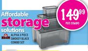 Big Jim Alpha 3 Piece Smokey Black Combo Set