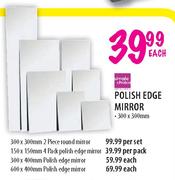 Simple Choice Polish Edge Mirror-600x400mm Each