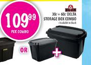 Big Jim Delta Storage Box Combo-30Ltr + 60Ltr Per Combo