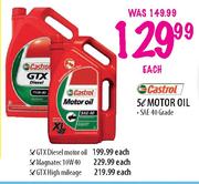 Castrol GTX High Mileage-5Ltr Each