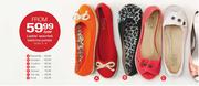 Ladies Assorted Ballerina Pumps Satin-Per pair