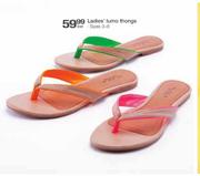 Ladies Lumo Thongs-per Pair