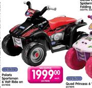 Peg Peirego Polaris Sportsman 6 Volt Ride On-Each