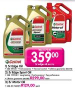 Castrol Motor Oil-5Ltr Each