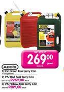 Addis Green Fuel Jerry Can-25Ltr Each