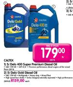 Caltex Delo 400 Super Premium Diesel Oil-5Ltr Each