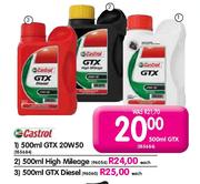 Castrol High Mileage-500ml Each