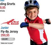 First Ascent Junior Fly By Jersey
