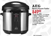 A E G Electric Pressure Cooker-Each