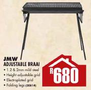 JMW Adjustable Braai
